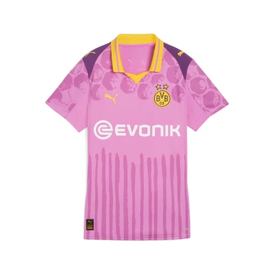 Immagine di Puma Borussia Dortmund Squadra, Donna, Taglia: Large, Mauve pop faster yellow