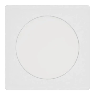 Immagine di Eglo Fueva 6 Faretto da incasso a LED, quadrato, soffitto, in plastica di colore bianco, luce bianca calda e fredda, 11,7 x cm