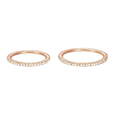 Immagine di ESPRIT Anello da Donna in Argento con Zirconia Cubica, Placcato Oro Rosa, Misura 17