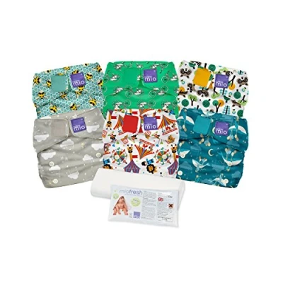 Immagine di Bambino Mio Nksox Mix Miosolo Set Pannolino Tutto In Uno, Colori e Modelli assortiti