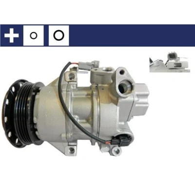 Immagine di MAHLE ORIGINAL ACP 919 000S Compressore Aria Condizionata 5SER09C 12 PAG 46 R 134a con anello tenuta TOYOTA: Yaris II Hatchback