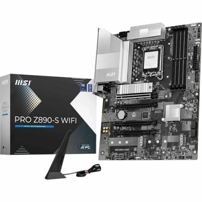 Immagine di MSI PRO Z890 S Wifi Mainboard Attacco (PC) #####Intel® 1851 Fattore di forma (dettagli) ATX Chipset della scheda madre Intel®