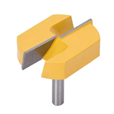 Immagine di Punta del Router con Codolo da 8 mm, 8x57mm Parte Inferiore Pulizia Po Superficie Piallatura Lavorazione Legno Fresatura Fresa