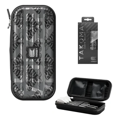 Immagine di Target Darts Portafogli Ento Takoma custodia per freccette Volar Portafoglio freccette, contiene 3 completamente assemblate accessori supporto