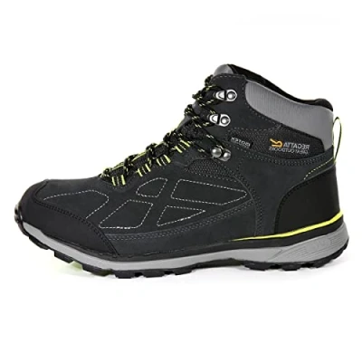 Immagine di Regatta Samaris Suede, Walking Shoe Uomo, Briar/LimeGr, 41 EU