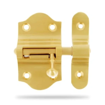 Immagine di Amig Catenaccio Porta Modello 720 Ottone 30 mm Include Viti Ideale per Porte e Finestre Finitura: Mate