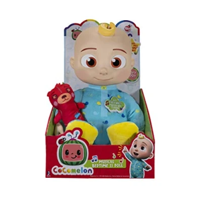 Immagine di Bandai WT80114AZ Cocomelon Bambola musicale JJ per imparare a dormire, multicolore