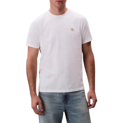 Immagine di Calvin Klein Jeans Badge Classic TEE Tshirt basic, Uomo, Taglia: Small, Bright white