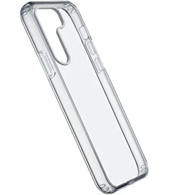 Immagine di cellularline Clear Strong Galaxy S23+ Custodia rigida con bordi in gomma Trasparente