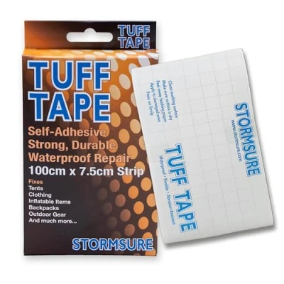 Immagine di Nastro per riparazioni TUFF Tape Striscia da 1 m Multiuso, autoadesivo, impermeabile e flessibile Ideale rapide su attrezzi, abbigliamento altro ancora.