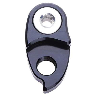 Immagine di UEB Deragliatore Posteriore per Bicicletta Derailleur Hanger Estensore Frame Gear Coda Gancio Accessorio MTB (Nero)