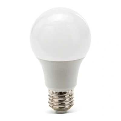 Immagine di Velamp lampadina LED forma a goccia (A60) Copertura Opale Attacco vite grande E27 Potenza 9W Equivalenti 60W Luminosità 820lm Temperatura colore 2700K (luce calda)