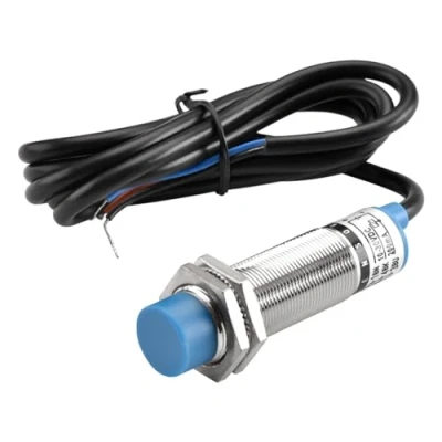 Immagine di Heschen M18 Interruttore sensore di prossimità induttivo Non schermato tipo LJ18A3 8 Z/BY Rivelatore 8mm 10 30VDC 200mA PNP normalmente aperto (NO) 3 fili