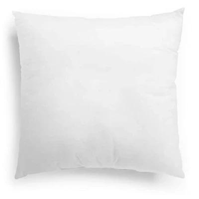 Immagine di sleepling 193915 set di 4 Cuscini in piume e cotone cuscino decorativi da divano Imbottitura per Lavabile a 60 C Certificati Ökotex Downpass Prodotto UE 50 x cm, bianco