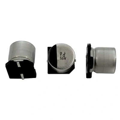 Immagine di Condensatore Elko 20x radiale 10µF 16V elettrolitico SMD fino a 105C 10uF da Elna