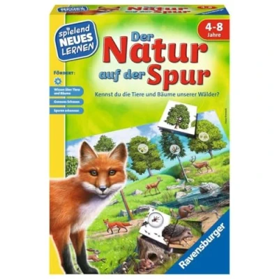 Immagine di Ravensburger Kinderspiele La Natura sulla corsia Tiere Giocare e Imparare, Colore Giallo, 25041