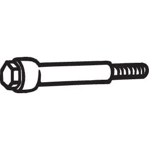 Immagine di BOSAL 258 786 Bullone, Imp. gas scarico M6 77 PEUGEOT: 306 Hatchback, 205 II Hatchback