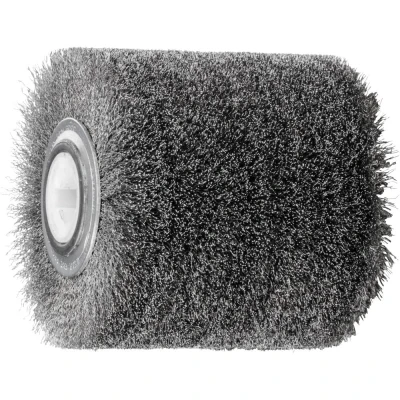 Immagine di PFERD 43509003 Spazzola rotante per Satiniermaschinen, ungezopft WBU 100100/19,1 INOX 0,20 Diametro 100 mm 1 pz.