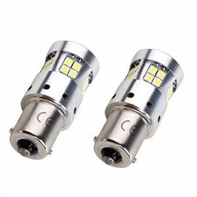 Immagine di 1156 BA15S LED Lampadine 12V 24V, 1141 Lampadina 8W Bianco Freddo 6000K. (2Pz)