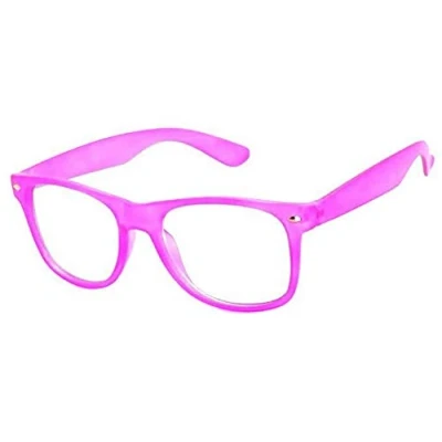 Immagine di Boolavard Kids Nerd Occhiali Clear Lens Geek Finti per Ragazze Ragazzi età 4 12 (Baby Pink)