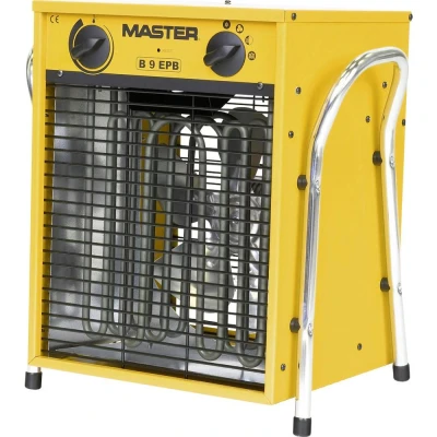Immagine di Master Klimatechnik B 9IT Elektroheizer 9 EPB kW Riscaldatore da cantiere 4500 W, 9000 W Giallo, Nero
