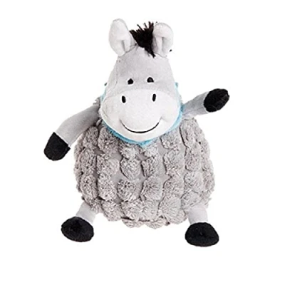 Immagine di Petface Farmyard Buddies Dumpy Donkey Peluche per cani, colore: Grigio