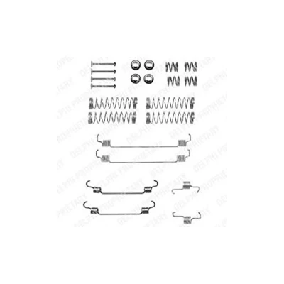 Immagine di DELPHI LY1331 Kit accessori, Ganasce freno CITROËN: C3 I Hatchback, C2 II
