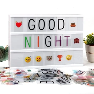 Immagine di EONANT Lettere per A4, 118 Colorate, Numeri, Simboli e Emoji Formato A4 Cinema