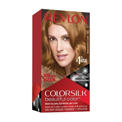 Immagine di Revlon ColorSilk Beautiful Color 57 Lightest Golden Brown