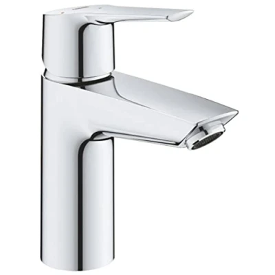 Immagine di GROHE 23551002 Quickfix Start, Miscelatore Monocomando per Lavabo Taglia S, con Piletta Clic Clac, SilkMove ES, Strumento di Installazione Incluso, Cromo