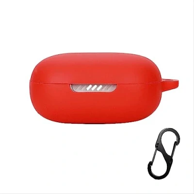 Immagine di GIOPUEY Cover per JBL LIVE FLEX, Cilicone Custodia, Ultrasottile Case Cover, Antiurto, Resistente ai Graffi Rosso