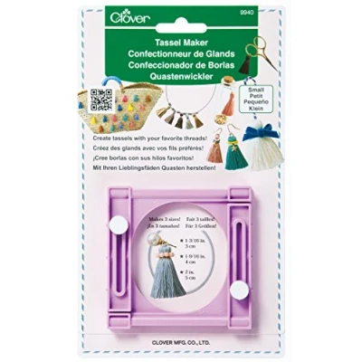 Immagine di Clover Quastenwickler / VE3 Klein Creatore di Nappe, Plastic, Viola, 22x2x12.5 cm
