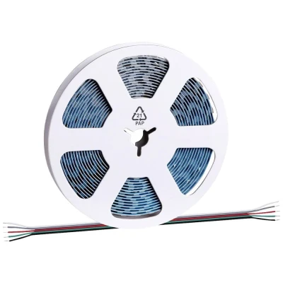 Immagine di Paulmann Strip Silver P75 76020 Striscia LED ERP: F (A G) 24 V 5000 mm Bianco caldo 5 m