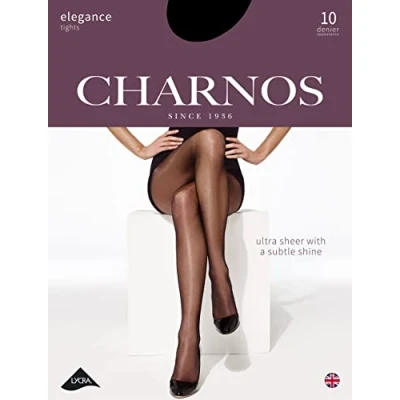 Immagine di Charnos Elegance Collant 10 Denari Visone Small, S Donna