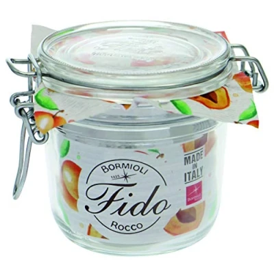 Immagine di Weck Set di 6 Bicchieri con Gomma, Bormioli Rocco Fido 58298, Vari Materiali