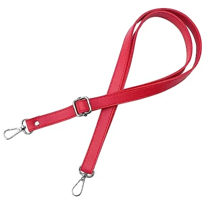 Immagine di mtb more energy Cinghia tracolla per donna borse borsa a mano rosa colore parti metalliche argento lunghezza regolabile 70 128 cm larghezza 1,8