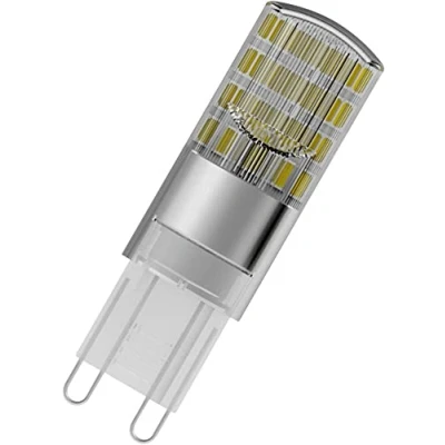 Immagine di OSRAM 4058075449862 LED (monocolore) ERP E (A G) G9 Forma cilindrica 2.6 W = 30 Bianco caldo (Ø x L) 15 mm 47 2 pz.