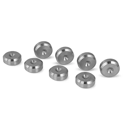 Immagine di PrecisionGeek Acciaio Inossidabile Altoparlanti Piedino 20mm DIA 8pz