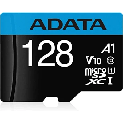 Immagine di ADATA AUSDX128GUICL10A1 RA1, 128Gb Micro Sdxc Uhs I Cl10 A1 85Mb/S