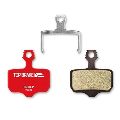 Immagine di Top Brake pastiglie freni a disco per Sram Level T,TL, Ultimate B1, Avid Elixir 1 3 5 7 9 R ER CR mag XX,X0,XXWC DB1,3,5 (Premium E+ Oro)