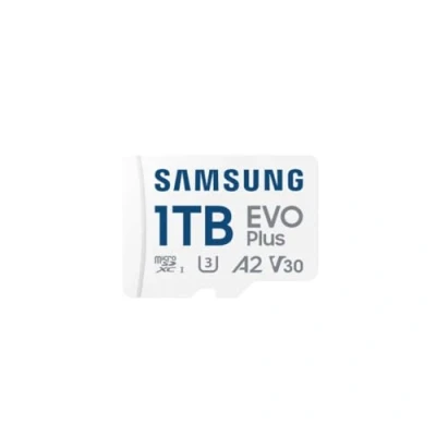 Immagine di Samsung microSD Card EVO Plus Scheda Dettaglio 1 TB A2 Application Performance Class, v30 Video Speed UHS Class 3, 10 impermeabile, incl.