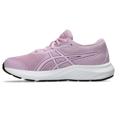 Immagine di Asics Gelcontend 9 GS Unisex Scarpe da corsa su strada per bambini, Taglia: 32.5, Light ube/white Tessuto / sintetico
