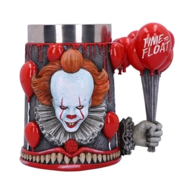 Immagine di Nemesis Now Licenza Ufficiale IT Chapter 2 Time to Float Tankard, Rosso, 15,5 cm, 15.5cm
