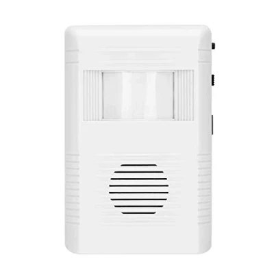 Immagine di Sensore di Benvenuto, Movimento a Infrarossi Senza Fili per Ingresso Wireless Induzione del Corpo Umano Allarme Campanello d&#039;Auguri Rilevatore Negozio Casa Garage Vialetto Avviso Cassetta
