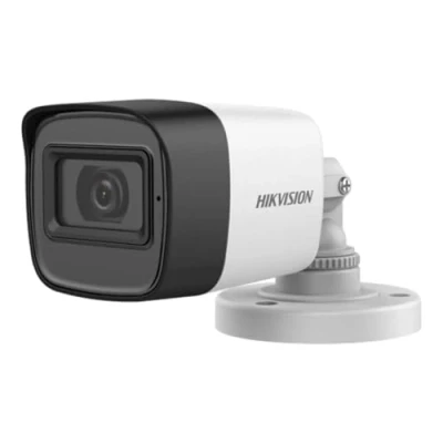 Immagine di Hikvision TurboHD 5 Megapixel/Lente 2,8 mm/Audio per Coaxitron / 30 MTS IR EXIR/Esterno IP67 4 Tecnologie/dWDR