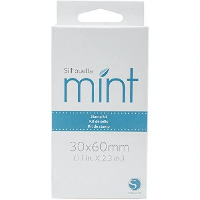 Immagine di Silhouette Il Kit Contiene Tutti i Materiali necessari per Creare Tuoi timbri Personalizzati con la Macchina Mint, Multicolore, 1 Count (Pack of 1)