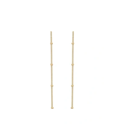 Immagine di Elli Basic PULL Through Orecchini goldcoloured, Donna, Taglia: One Size, Gold coloured