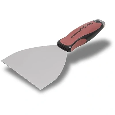 Immagine di Spatola flessibile Marshalltown a giunto flessibile, raschietto estremità larga con impugnatura Durasoft, per cartongesso, larghezza spatola: 127 mm.