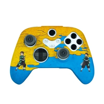 Immagine di FRTEC custodia per controller Xbox Series DEMON SLAYER, Grip Joystick Kimetsu No Yaiba, rigida giochi
