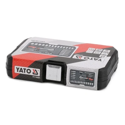 Immagine di YATO YT 14461 Set bussole 25 Acciaio al cromo vanadio 1/4
